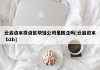 云启资本投资区块链公司是国企吗[云启资本 b2b]